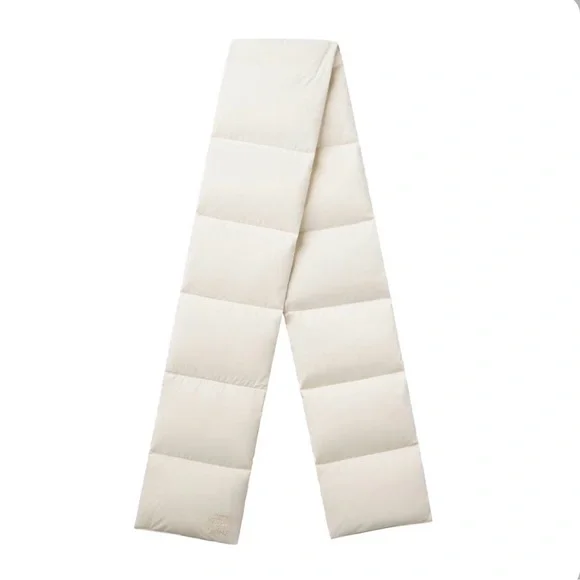 THE NORTH FACE X SKIMS Nuptse Scarf In Bone (slight flaw) - Picture 2 of 13